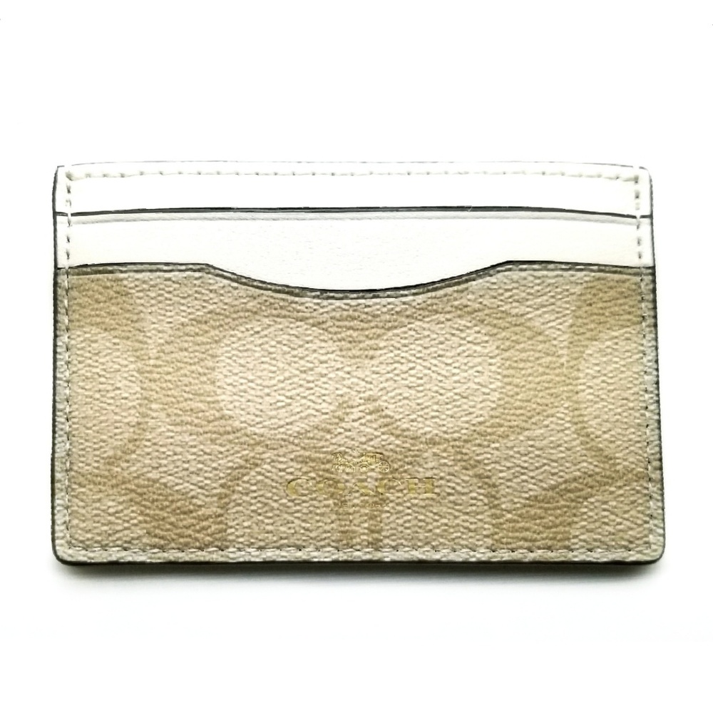 ❄️ COACH: 2-Tone Khaki Classic Cardholder (NWT)